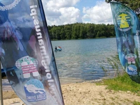 Beachflags Rider Round Longimanus